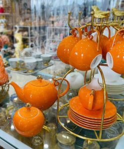 Bộ ấm chén gốm sứ Bát Tràng - Tiệm Gốm Bát Tràng - 14