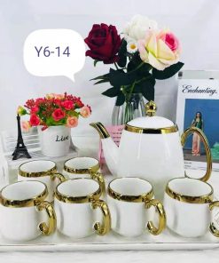 Bộ ấm chén gốm sứ Bát Tràng - Tiệm Gốm Bát Tràng - 2