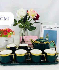 Bộ ấm chén gốm sứ Bát Tràng - Tiệm Gốm Bát Tràng - 3