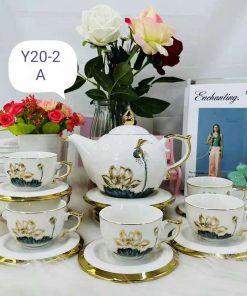 Bộ ấm chén gốm sứ Bát Tràng - Tiệm Gốm Bát Tràng - 4