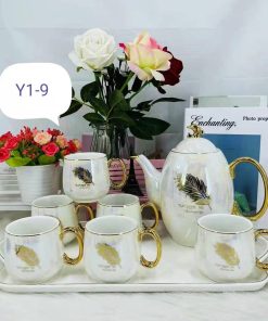 Bộ ấm chén gốm sứ Bát Tràng - Tiệm Gốm Bát Tràng - 9
