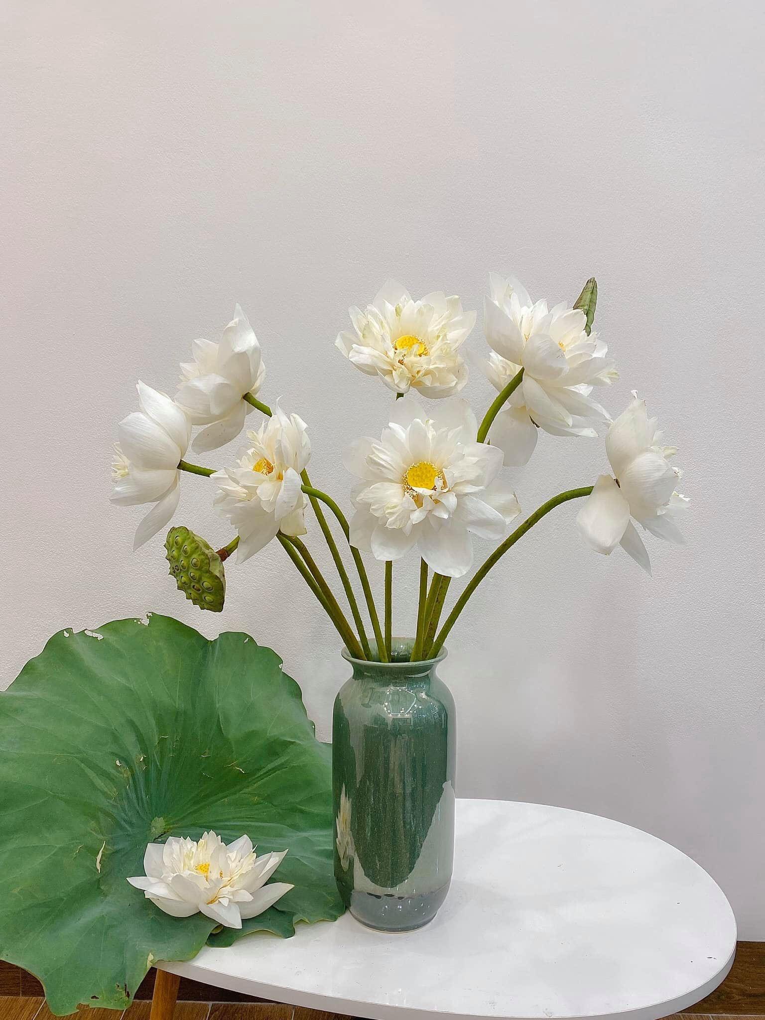 Lọ hoa dáng bí - Tiệm gốm Bát Tràng