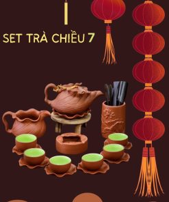 Ấm chén tử sa – set trà chiều 7