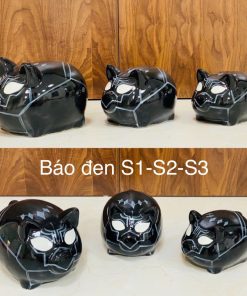 Heo đất tiết kiệm Báo đen 3 size