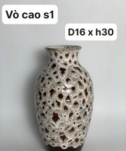 lọ hoa gốm sứ vò cao