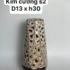 Lọ hoa gốm sứ kim cương