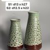 Bình hoa gốm sứ chuối loe
