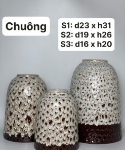 Lọ hoa gốm sứ chuông