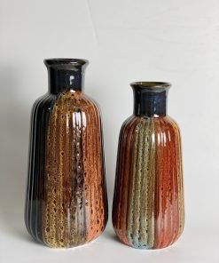 lọ hoa gốm sứ lá dứa