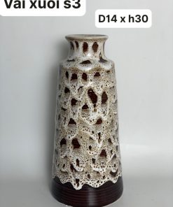lọ hoa gốm sứ vai xuôi s3