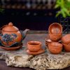 ẤM ĐẮP SEN ĐỎ ĐEN