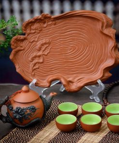 ẤM NHỠ ĐẮP SEN KHAY SEN CÁ