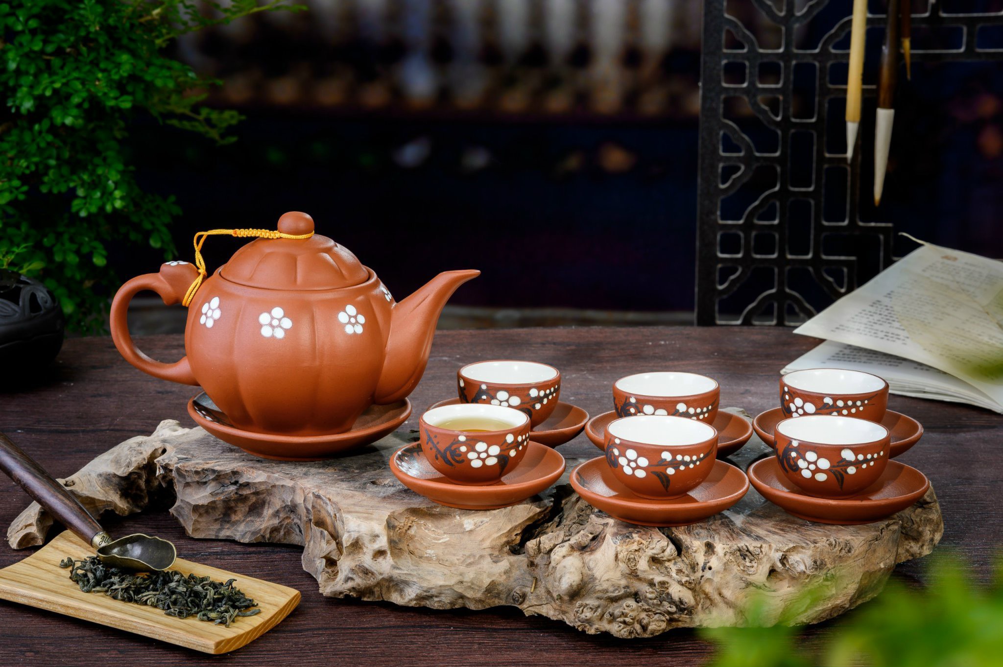 Bộ ấm chén trà Bí Đại