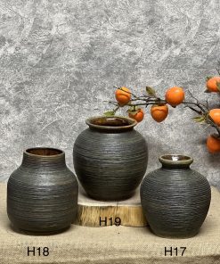 Lọ hoa gốm sứ H