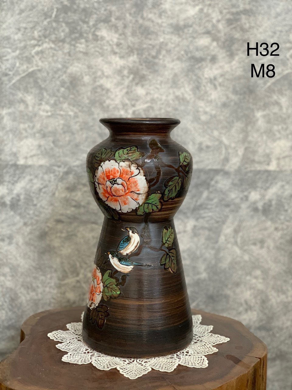 Lọ hoa gốm sứ H32 Lọ hoa gốm sứ H32