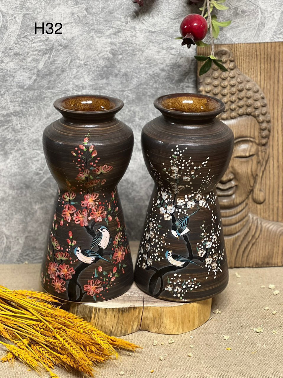 Lọ hoa gốm sứ H32