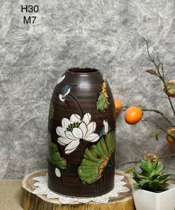 Lọ hoa gốm sứ Chuông H30