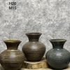 Lọ hoa gốm sứ Giỏ cua loe miệng